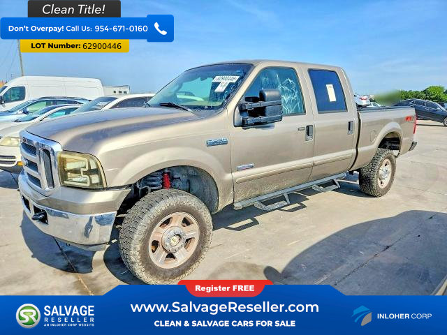 Used 2005 Ford F250 4x4 Crew Cab Super Duty image 1