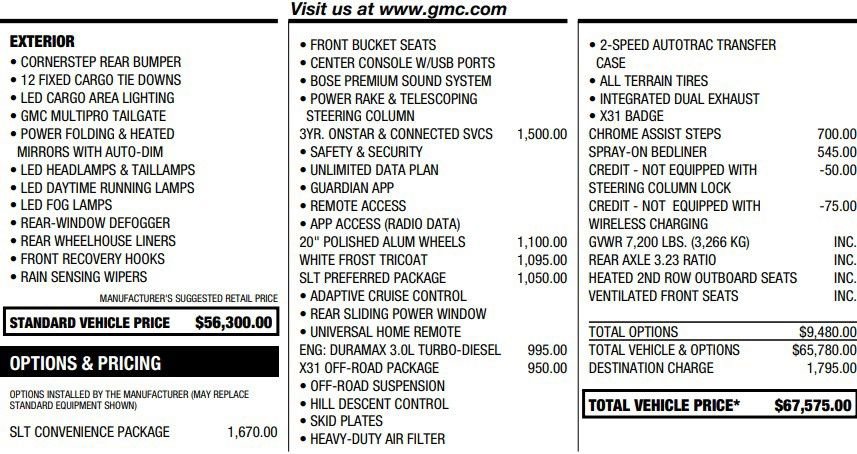 Used 2023 GMC Sierra 1500 SLT w/ SLT Convenience Package AWD/4WD image 2