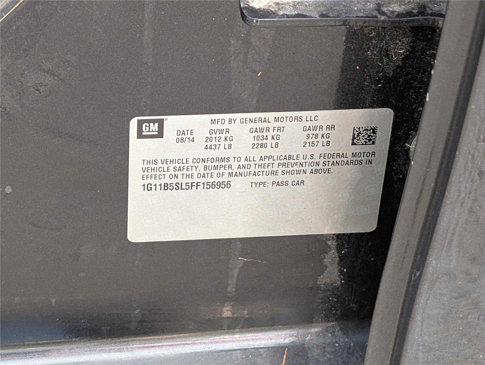 Used 2015 Chevrolet Malibu LS w/ Protection Package FWD image 11