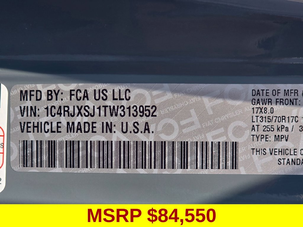 New 2026 Jeep Wrangler Unlimited Rubicon 392 w/ Quick Order Package 27X Moab AWD/4WD image 44