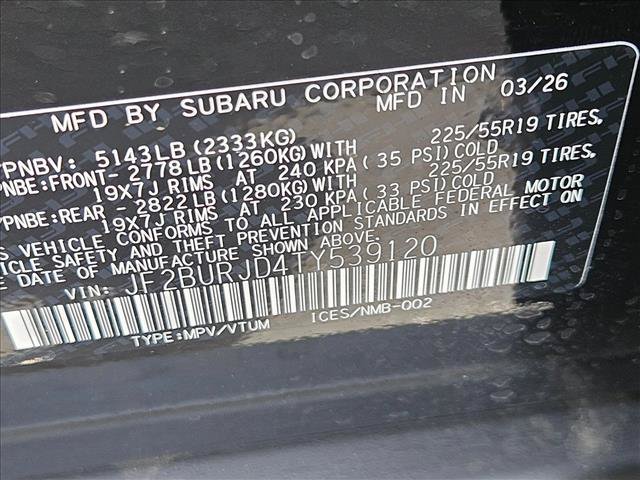 New 2026 Subaru Outback Touring XT AWD/4WD image 18