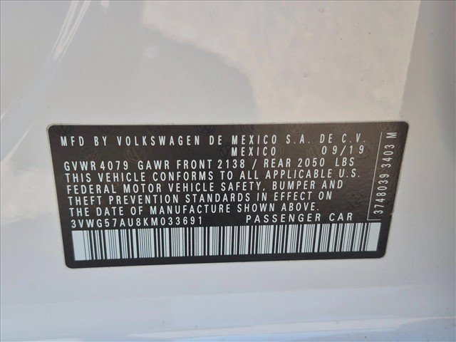 Used 2019 Volkswagen Golf SE FWD image 23