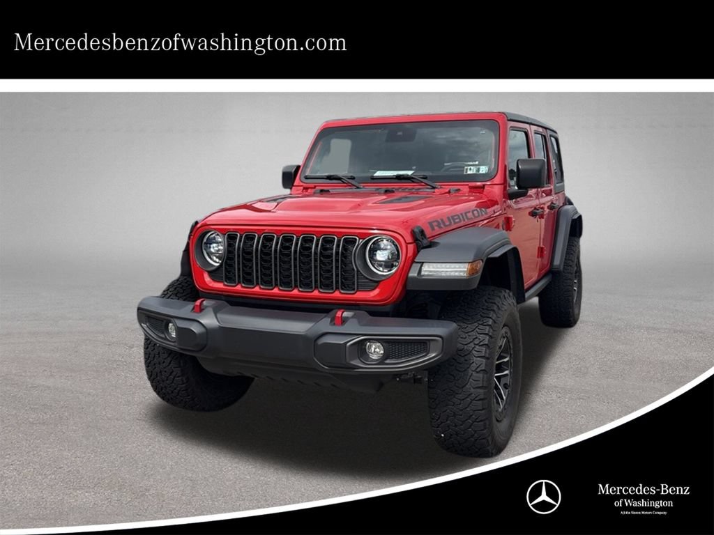 Used 2024 Jeep Wrangler Unlimited Rubicon w/ XTREMEE 35" Tire Package AWD/4WD 360° Tour