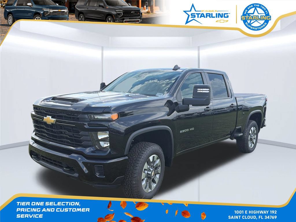 New 2026 Chevrolet Silverado 2500 Custom w/ Custom Value Package AWD/4WD image 1