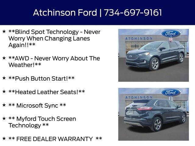 Certified 2023 Ford Edge SEL w/ Convenience Package image 9