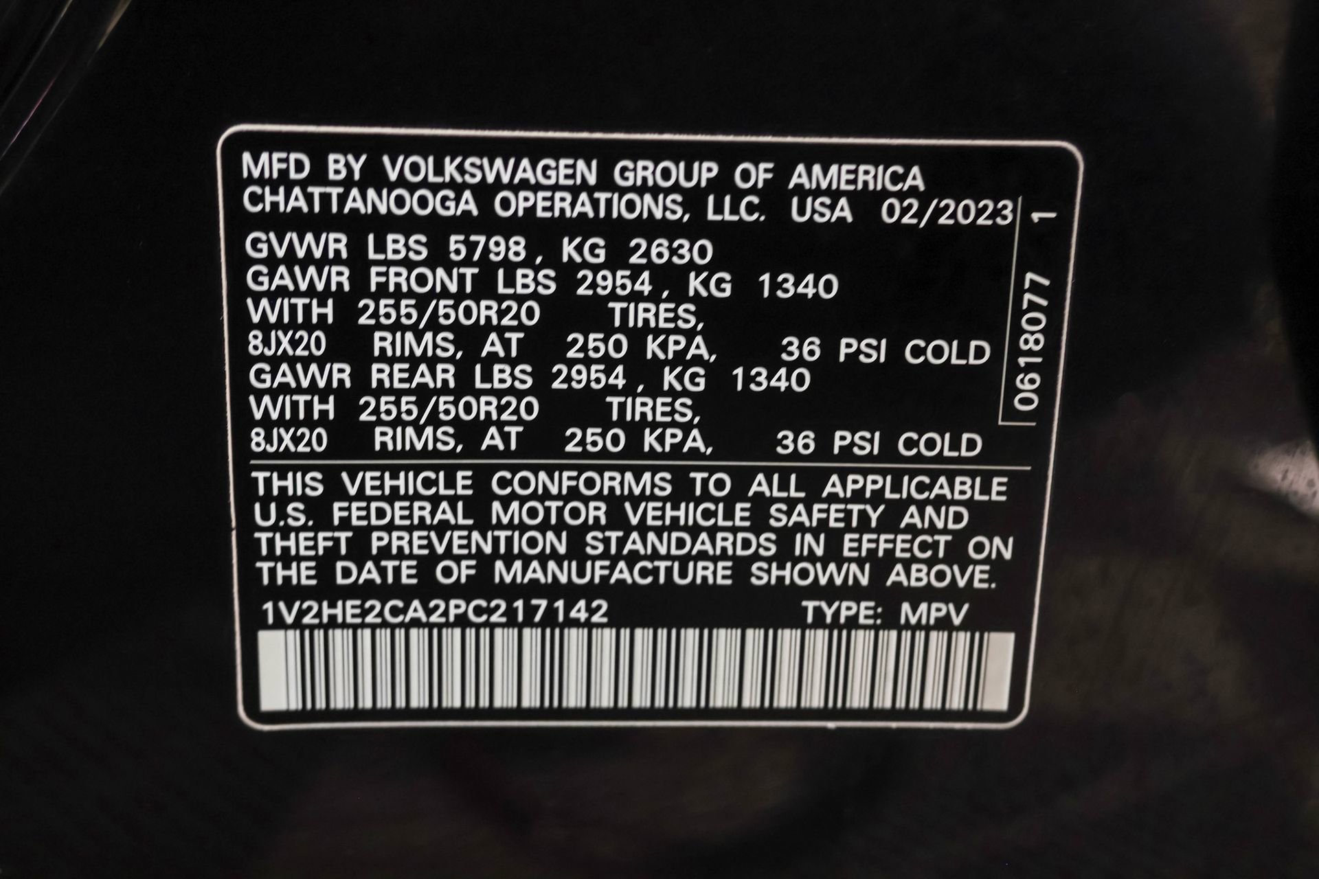 Used 2023 Volkswagen Atlas Cross Sport SE w/ Black Wheel Package AWD/4WD image 49