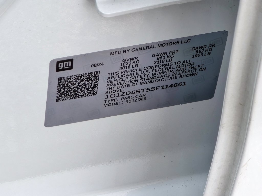 Certified 2025 Chevrolet Malibu LT FWD image 30