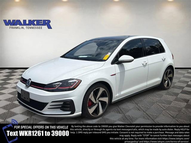 Used 2020 Volkswagen GTI SE FWD image 1