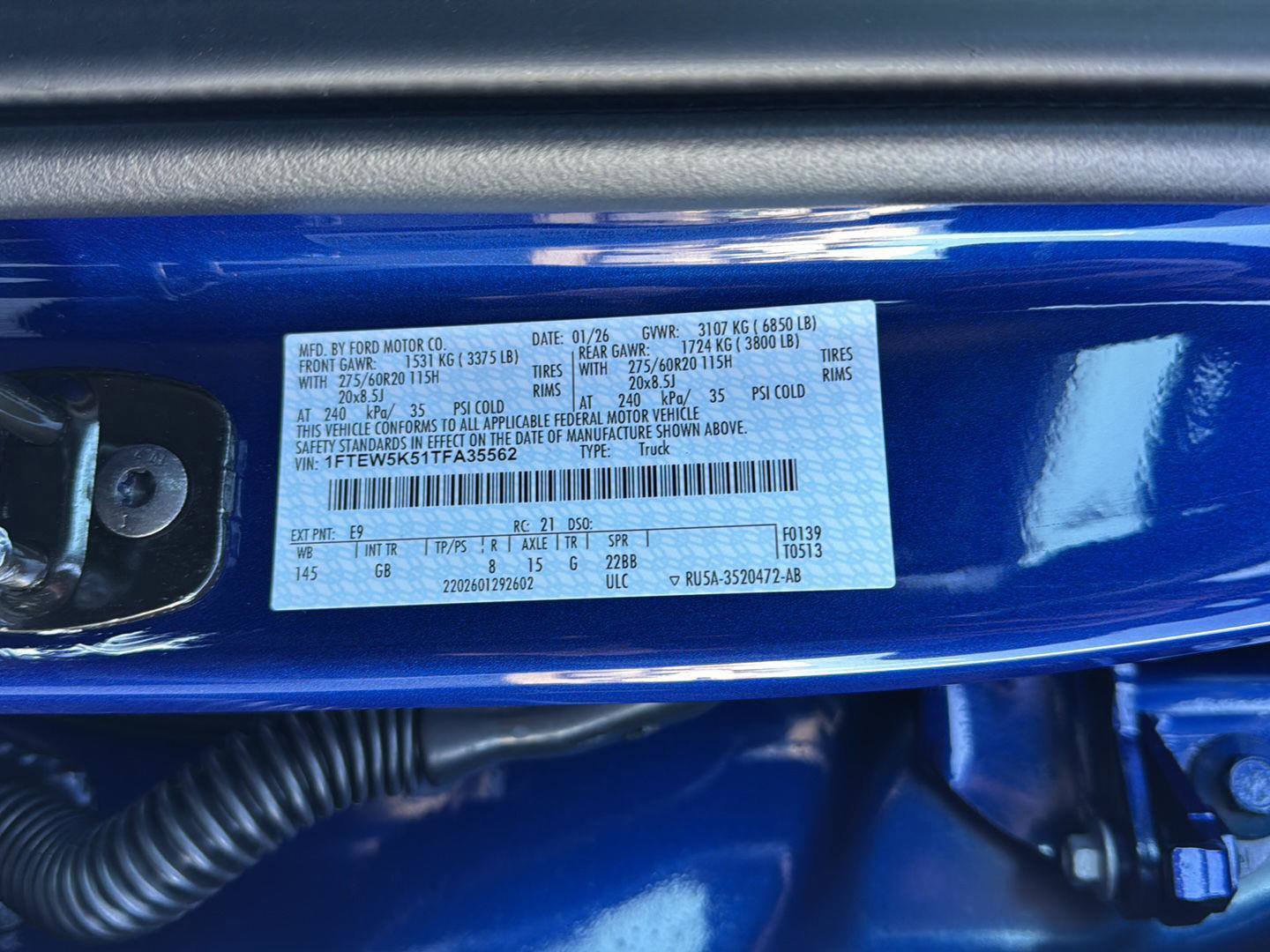 New 2026 Ford F150 Lariat w/ Equipment Group 502A High image 47