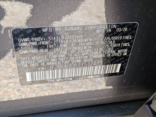 Used 2026 Subaru Outback Touring XT AWD/4WD image 19