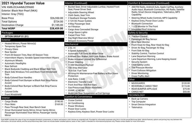 Used 2021 Hyundai Tucson Value image 2