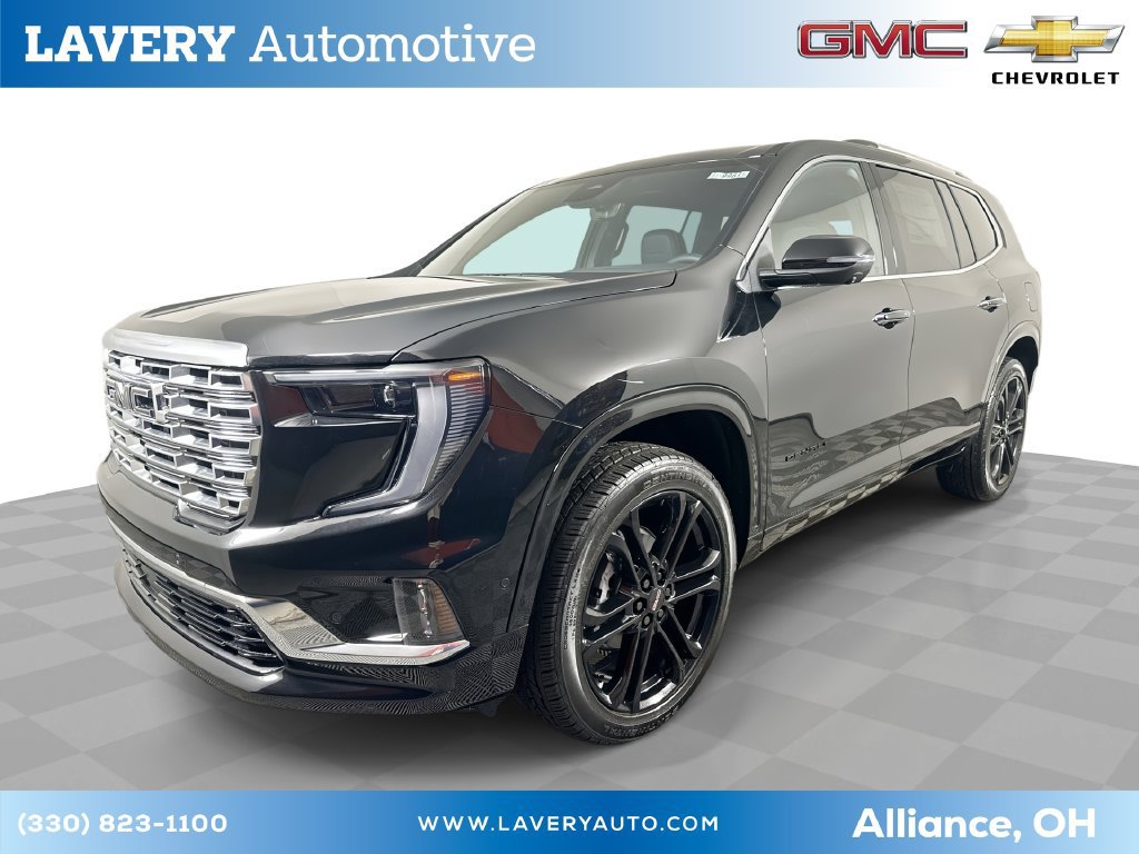 New 2027 GMC Acadia Denali w/ LPO, Black Badging Package AWD/4WD image 1