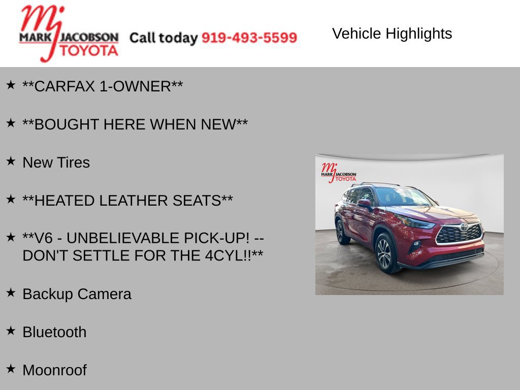 Used 2022 Toyota Highlander XLE FWD image 6