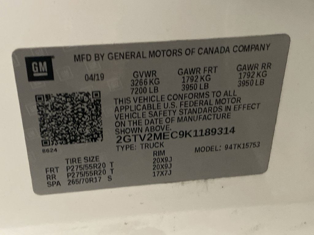 Used 2019 GMC Sierra 1500 SLE w/ SLE Value Package AWD/4WD image 25