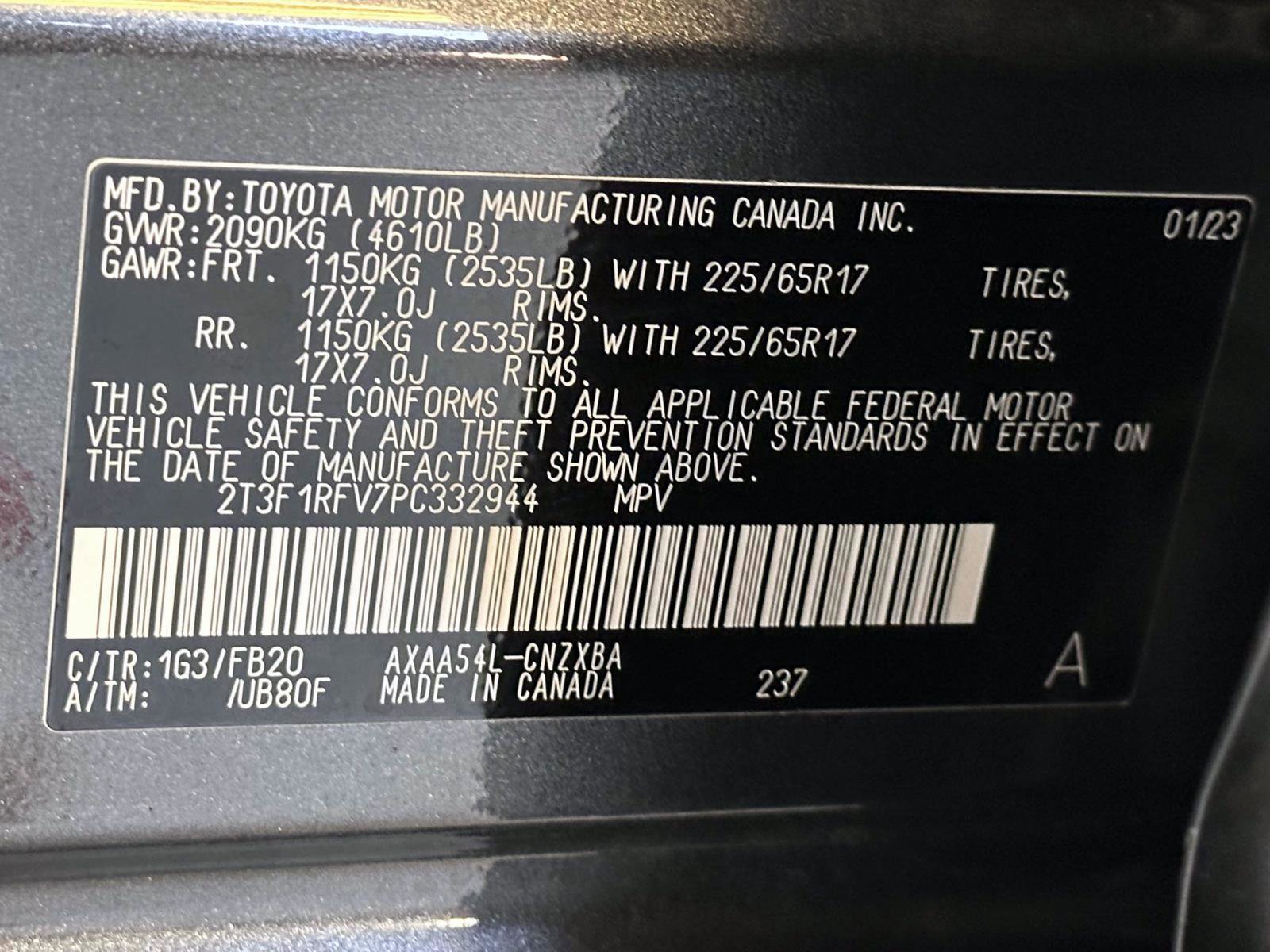 Used 2023 Toyota RAV4 LE AWD/4WD image 30