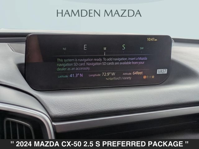 Certified 2024 MAZDA CX-50 AWD 2.5 S w/ Weather Package image 22