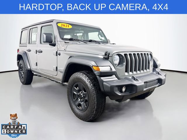 Used 2021 Jeep Wrangler Unlimited Sport AWD/4WD video 1