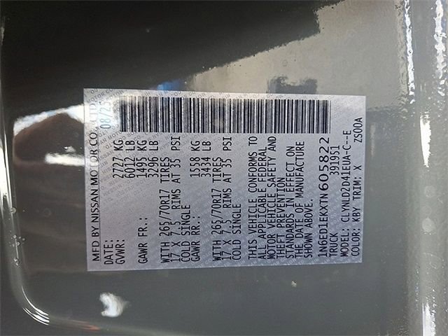 New 2026 Nissan Frontier PRO-4X w/ Pro-4x Convenience Package image 39