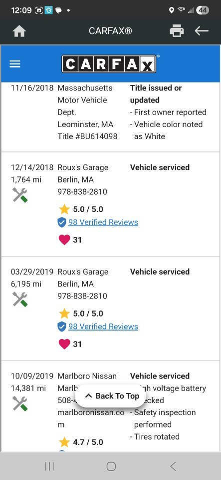 Used 2019 Nissan Leaf S w/ S Charge Package image 56