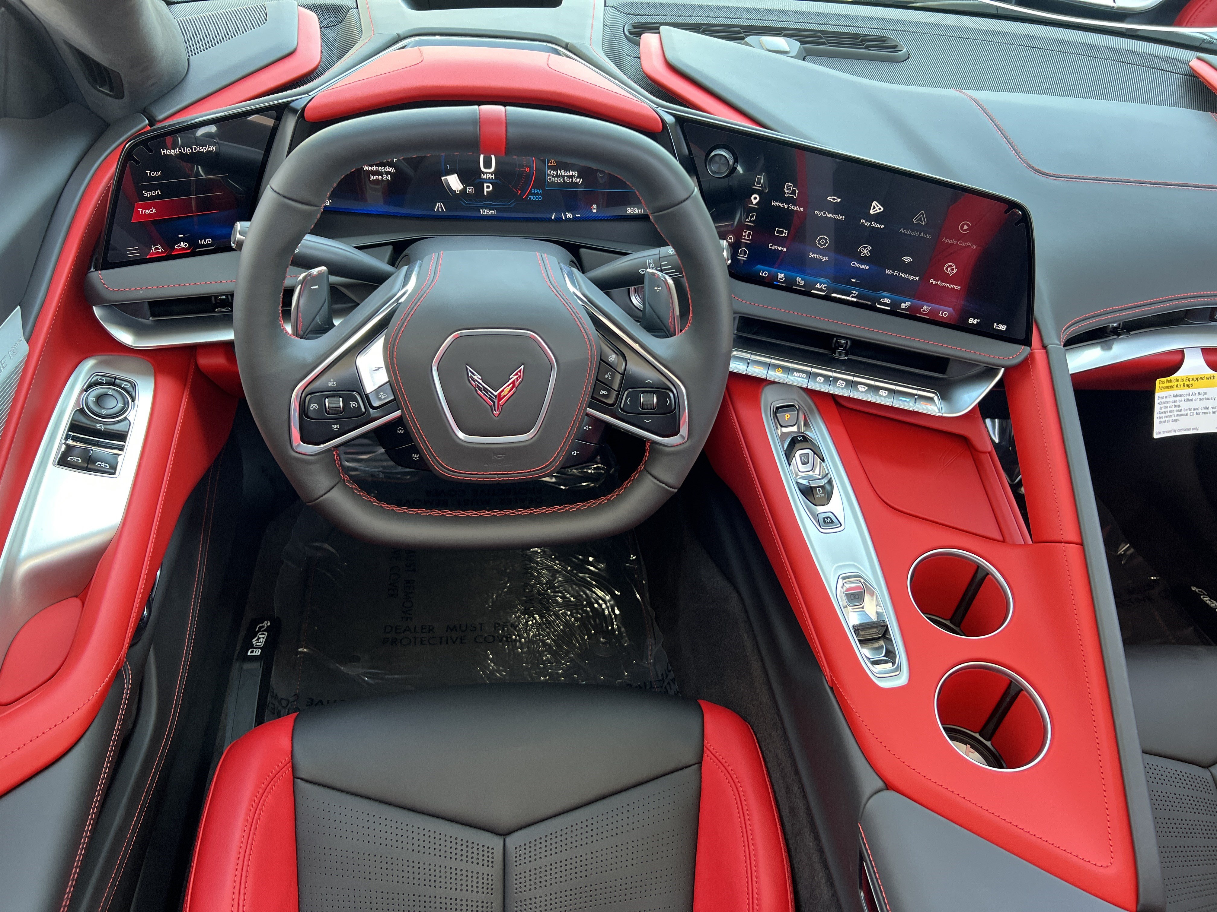 New 2026 Chevrolet Corvette Stingray Premium Cpe w/ Z51 Performance Package RWD image 33