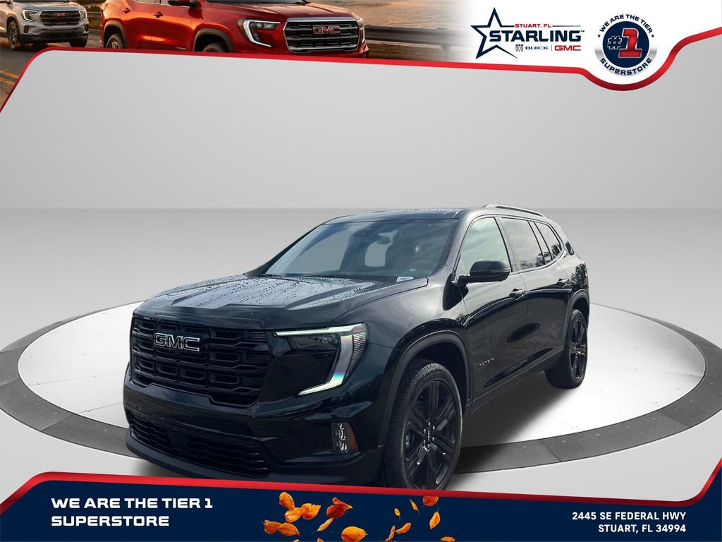 New 2026 GMC Acadia Elevation w/ Black Edition