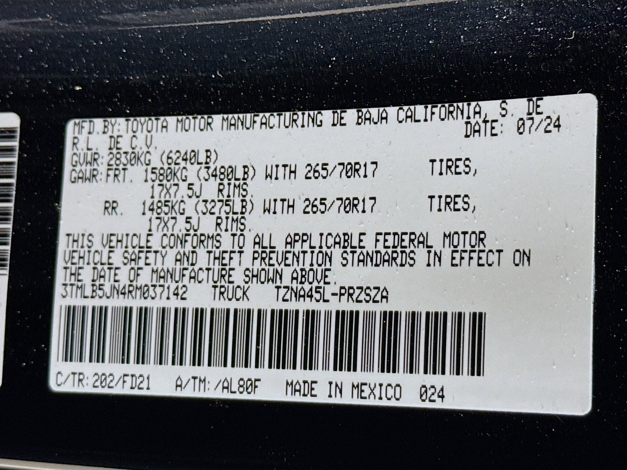 Used 2024 Toyota Tacoma TRD Off-Road image 37