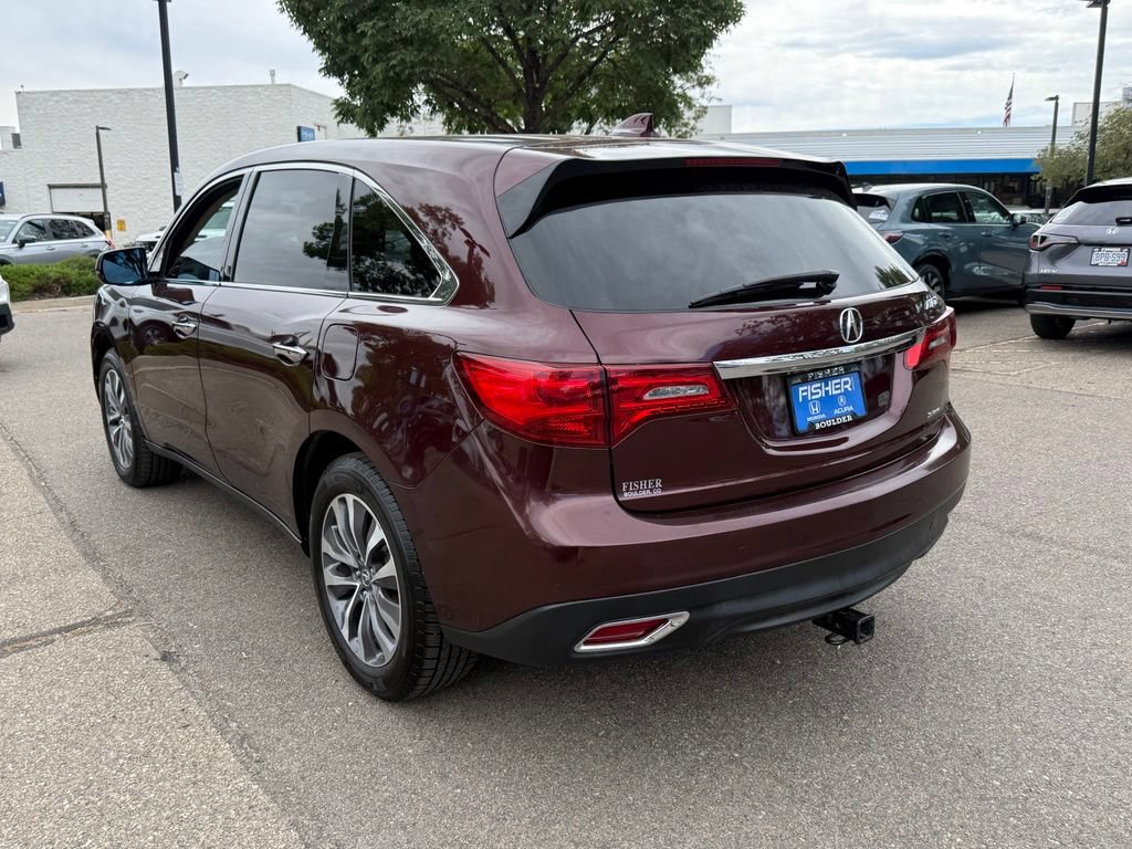 Used 2016 Acura MDX w/ Technology Package AWD/4WD image 6