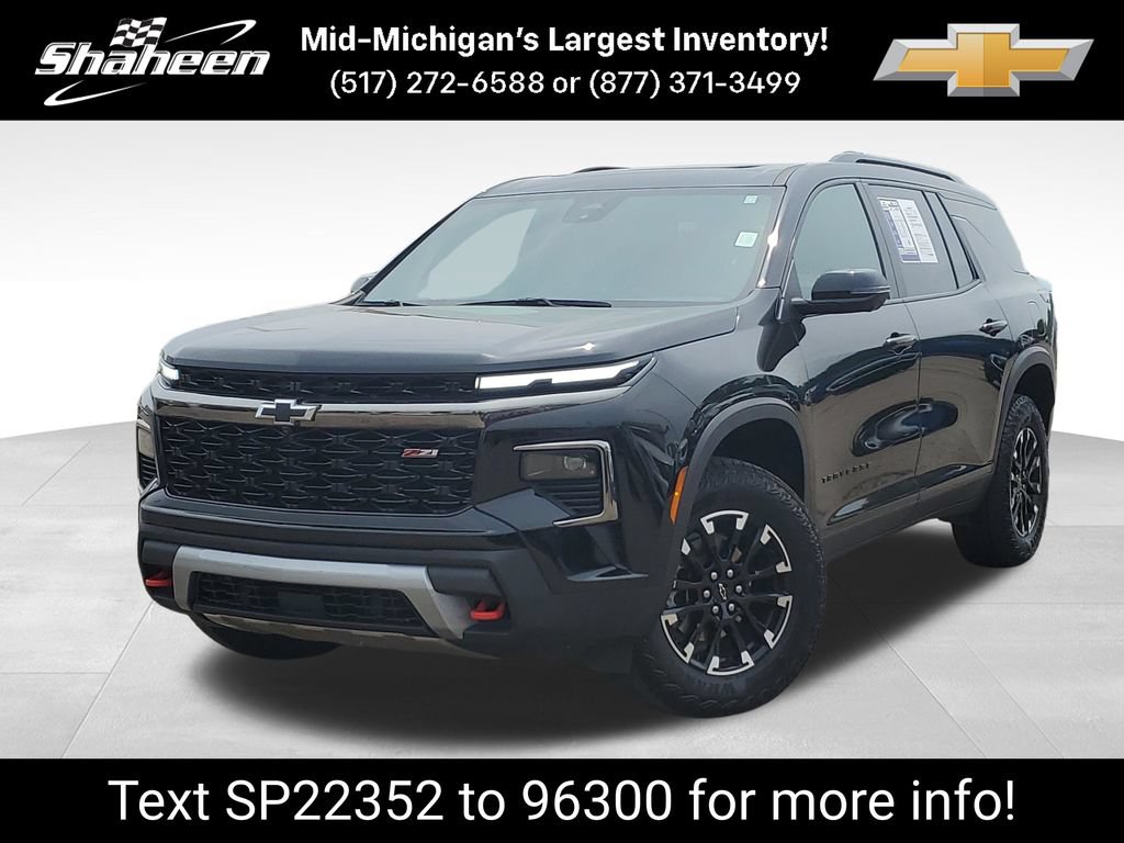 Used 2024 Chevrolet Traverse Z71 w/ LPO, Floor Liner Package AWD/4WD image 1