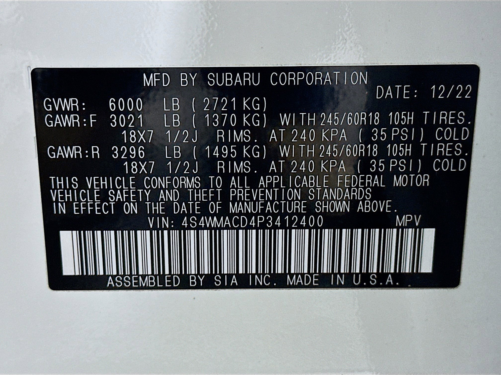 Used 2023 Subaru Ascent Premium w/ Convenience Package image 12