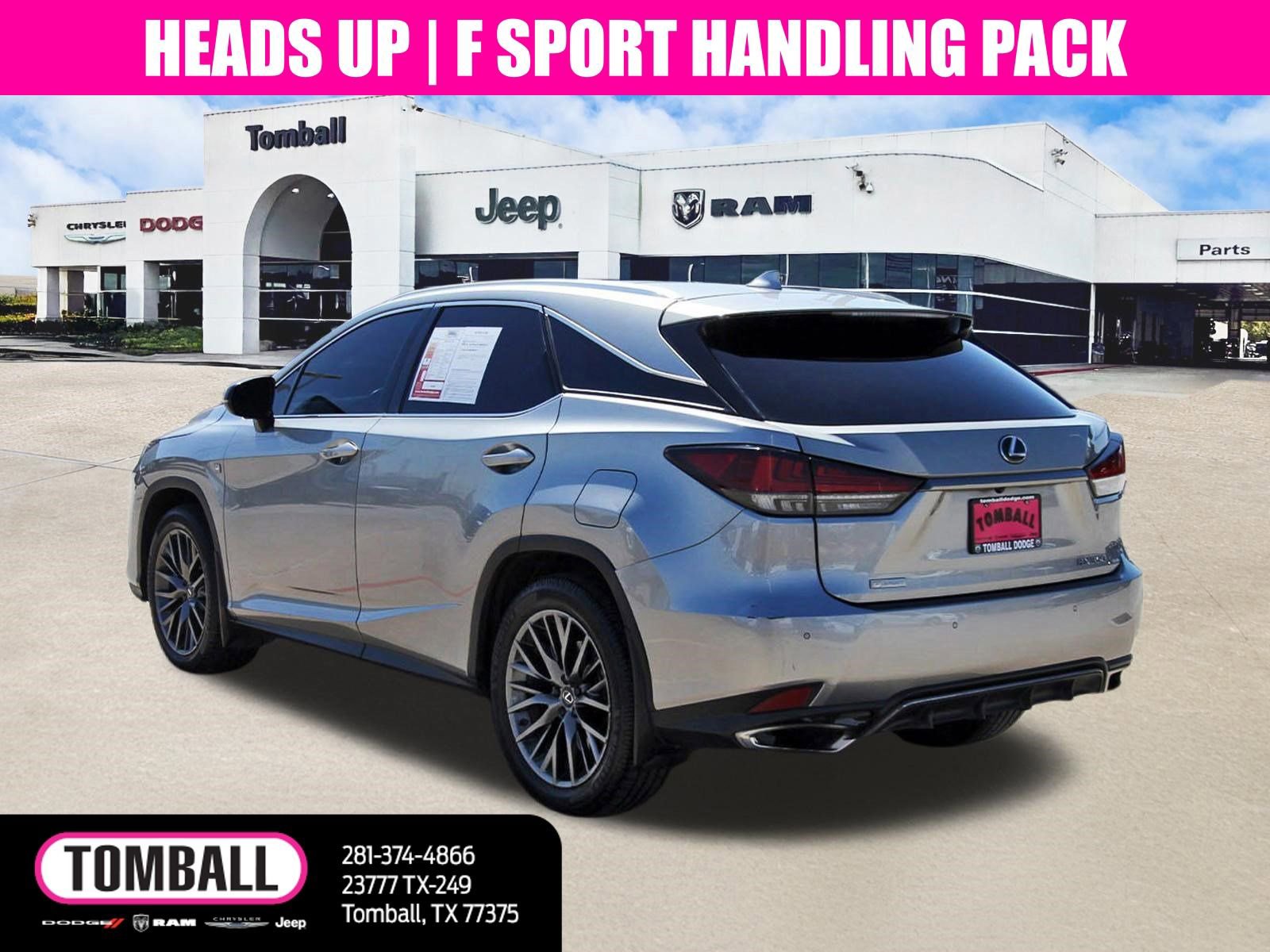 Used 2022 Lexus RX 350 F Sport w/ Accessory Package image 5