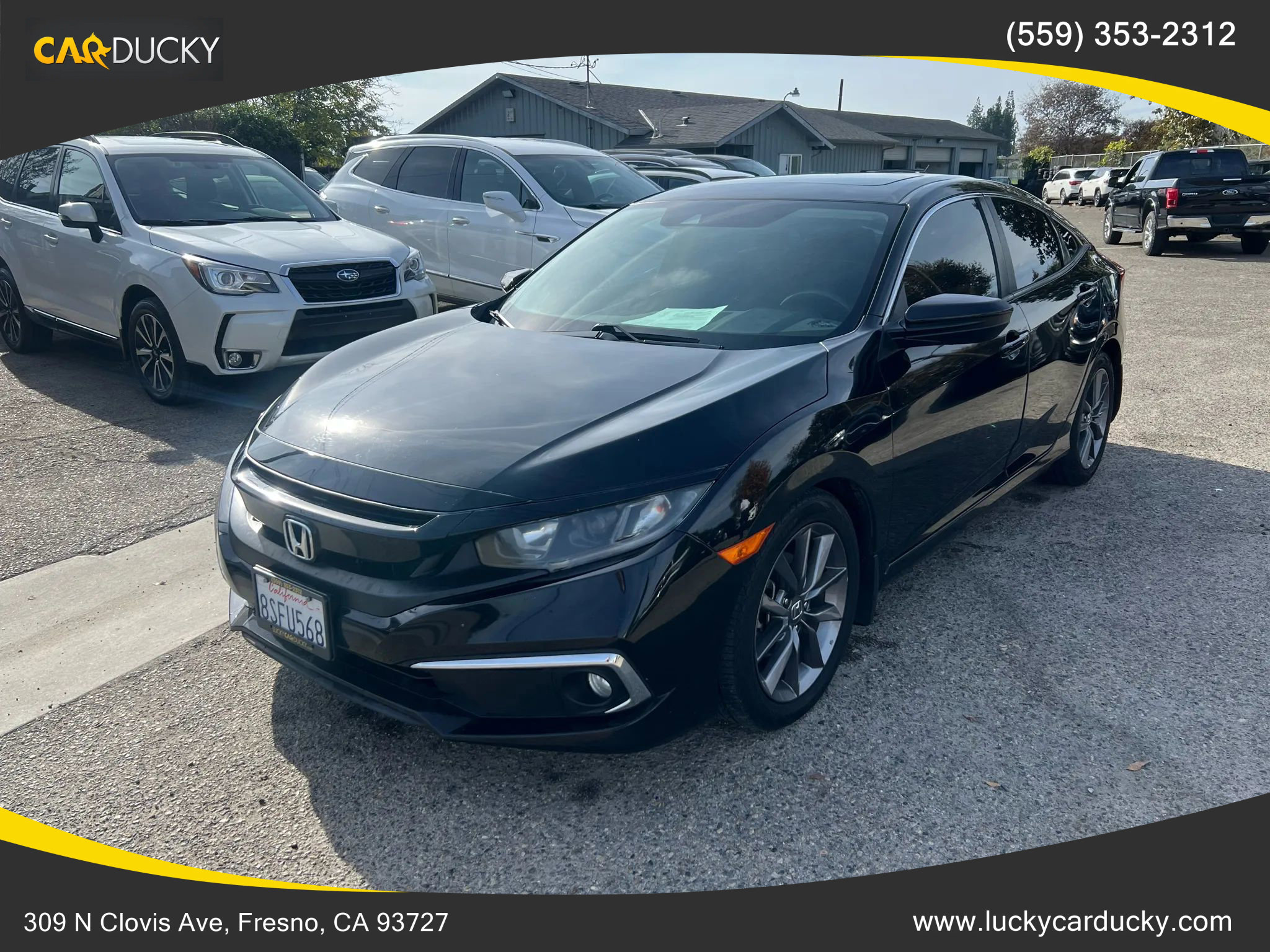 Used 2020 Honda Civic EX image 1