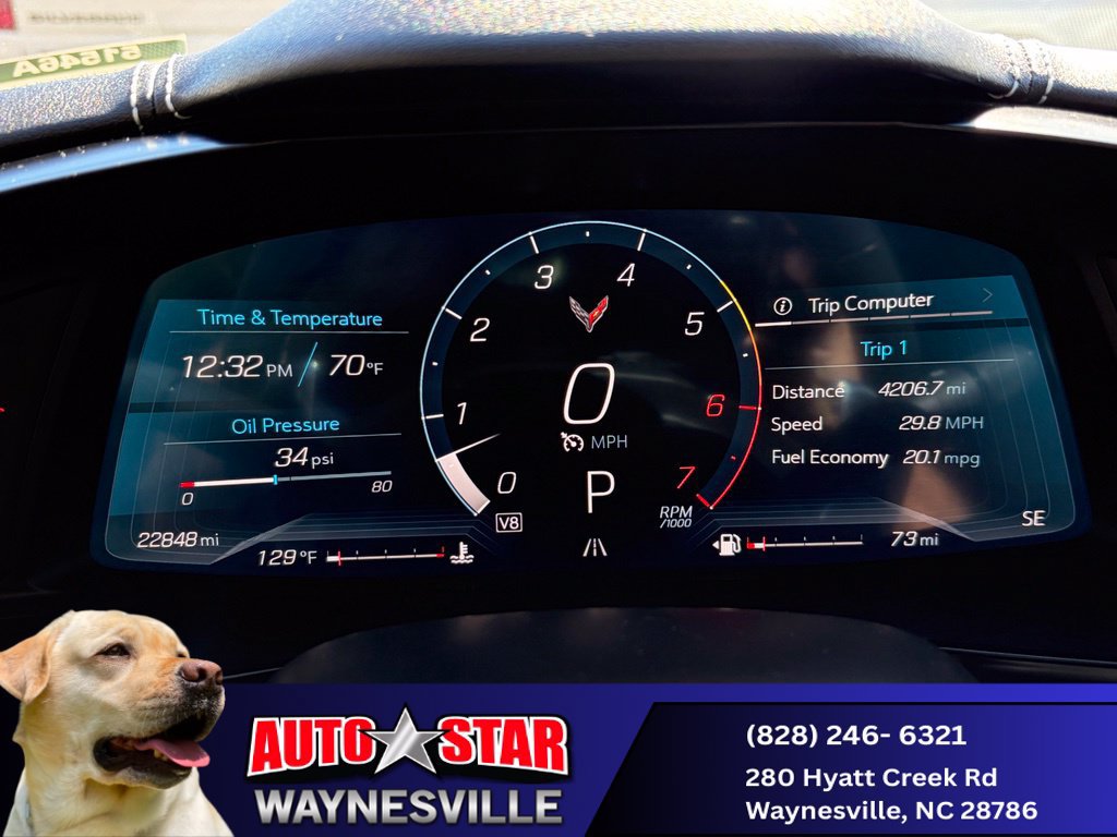 Used 2023 Chevrolet Corvette Stingray Coupe w/ Battery Protection Package RWD image 11