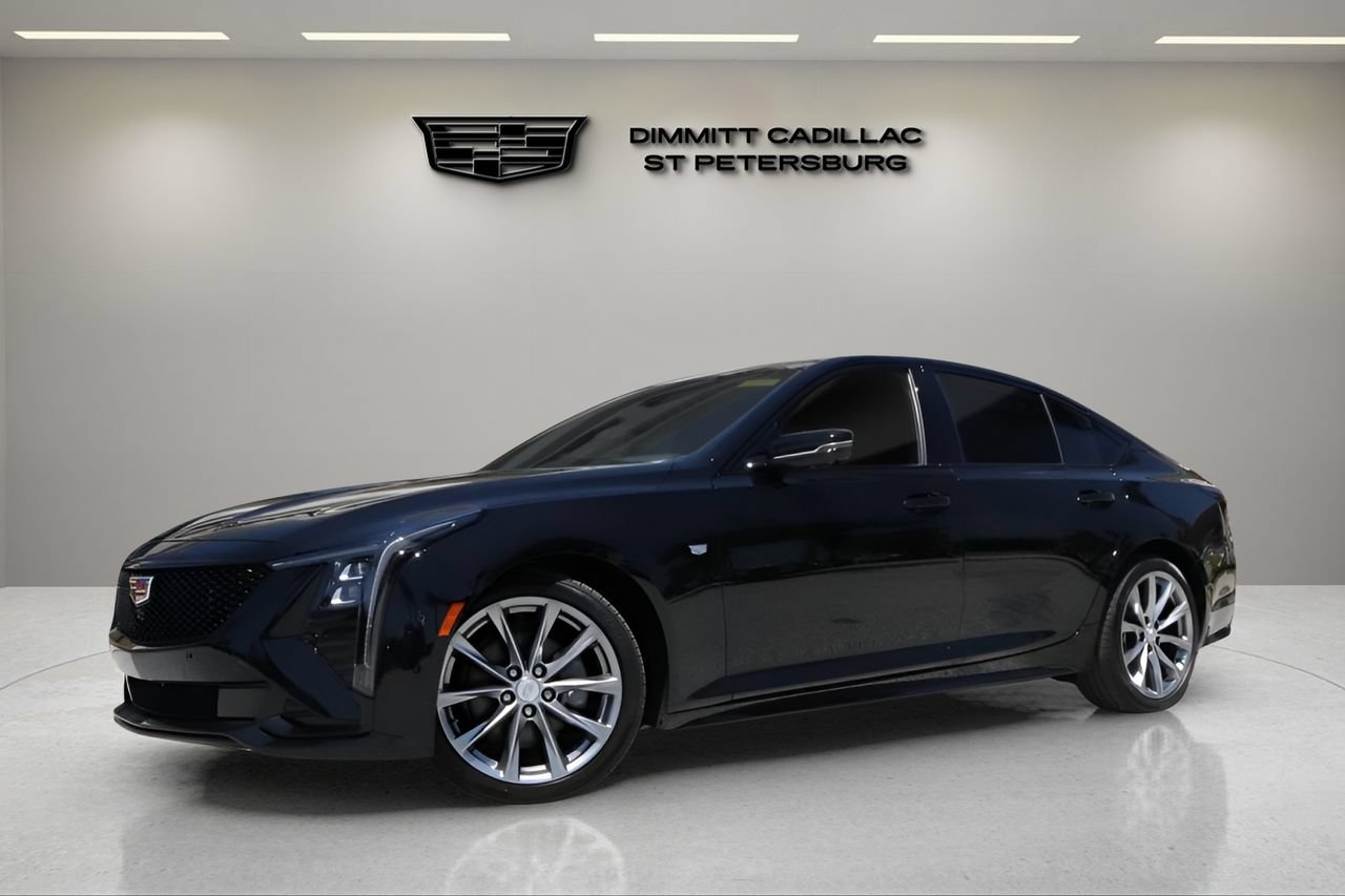 New 2025 Cadillac CT5 Sport w/ Sun And Sound Package RWD image 1