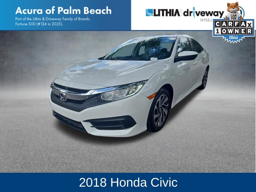Used 2018 Honda Civic EX image 1
