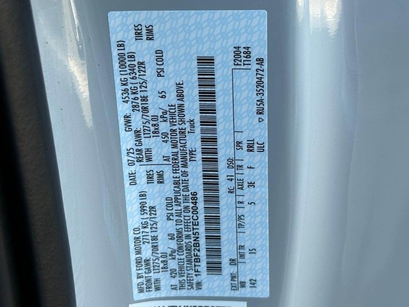 New 2026 Ford F250 XL w/ STX Appearance Package image 17