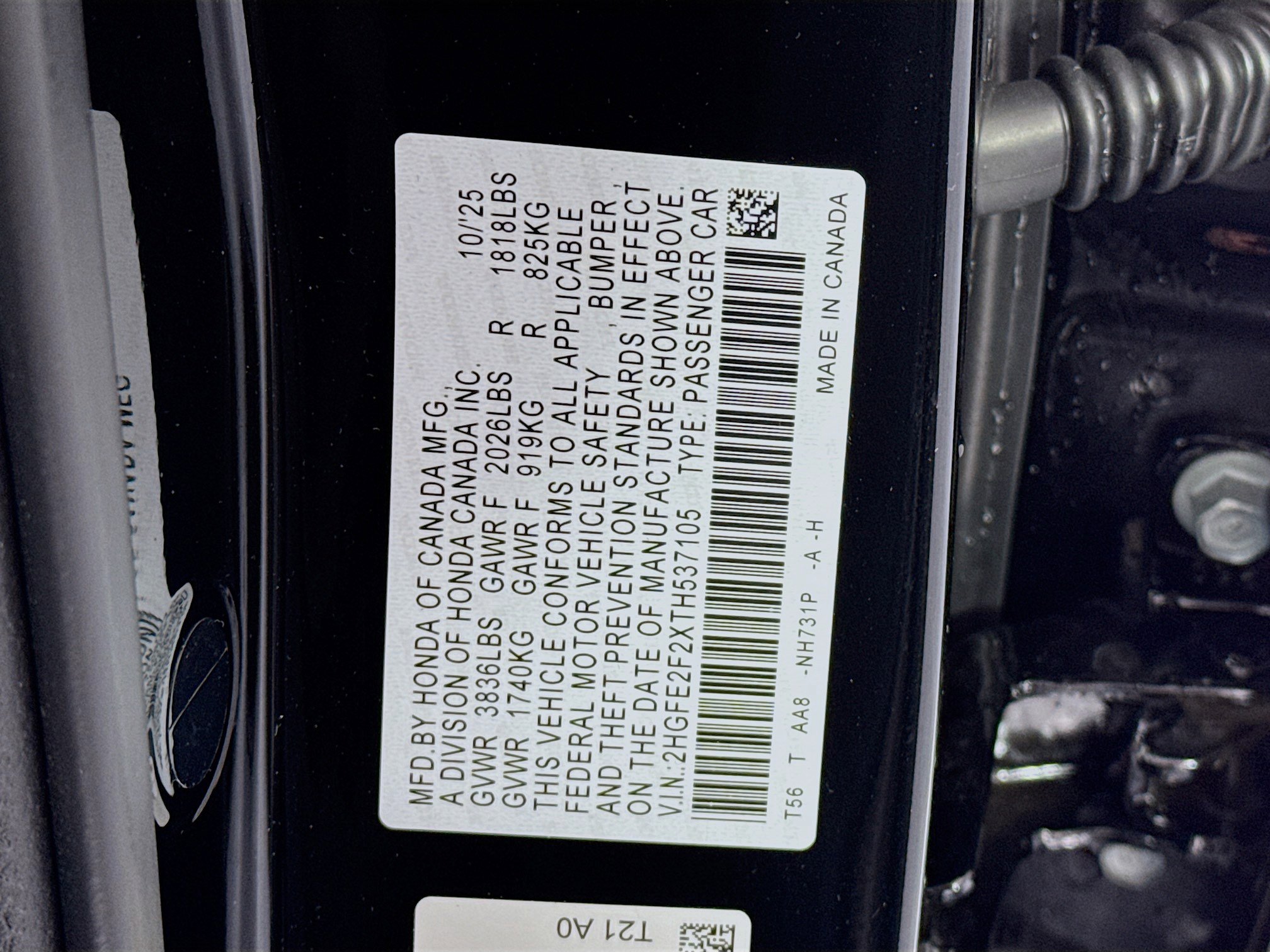 New 2026 Honda Civic LX image 29