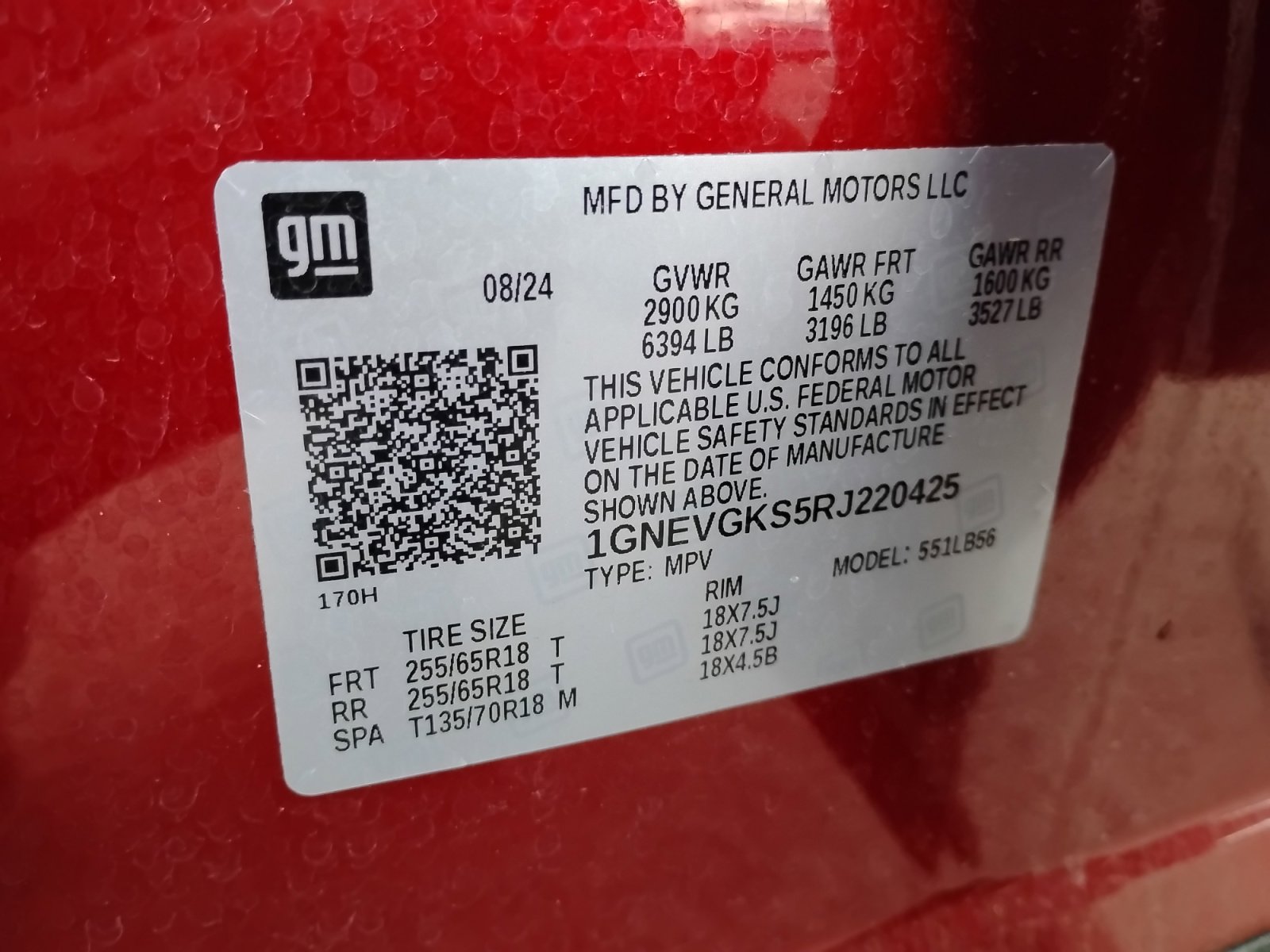 Used 2024 Chevrolet Traverse LT w/ Trailering Package image 30