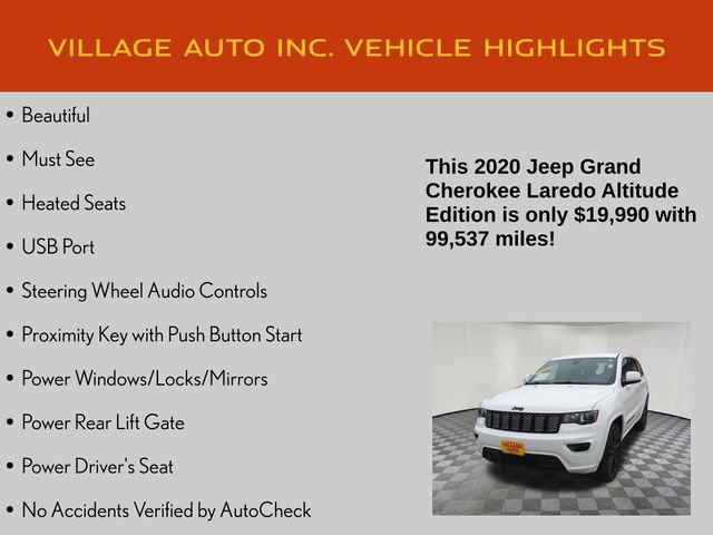 Used 2020 Jeep Grand Cherokee Altitude image 7