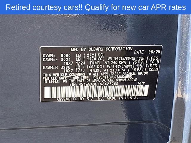 Certified 2025 Subaru Ascent Premium image 9