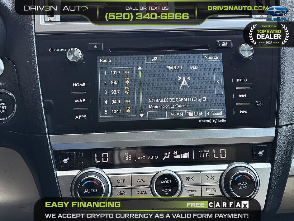 Used 2015 Subaru Outback 2.5i Limited AWD/4WD image 12