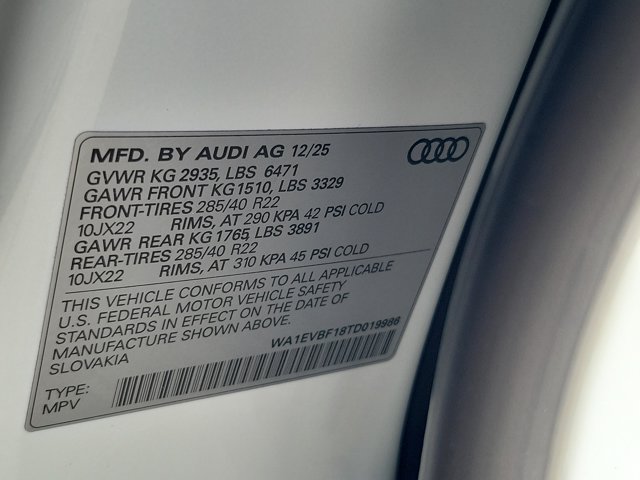 Used 2026 Audi Q8 Premium Plus w/ Premium Plus Package AWD/4WD image 31