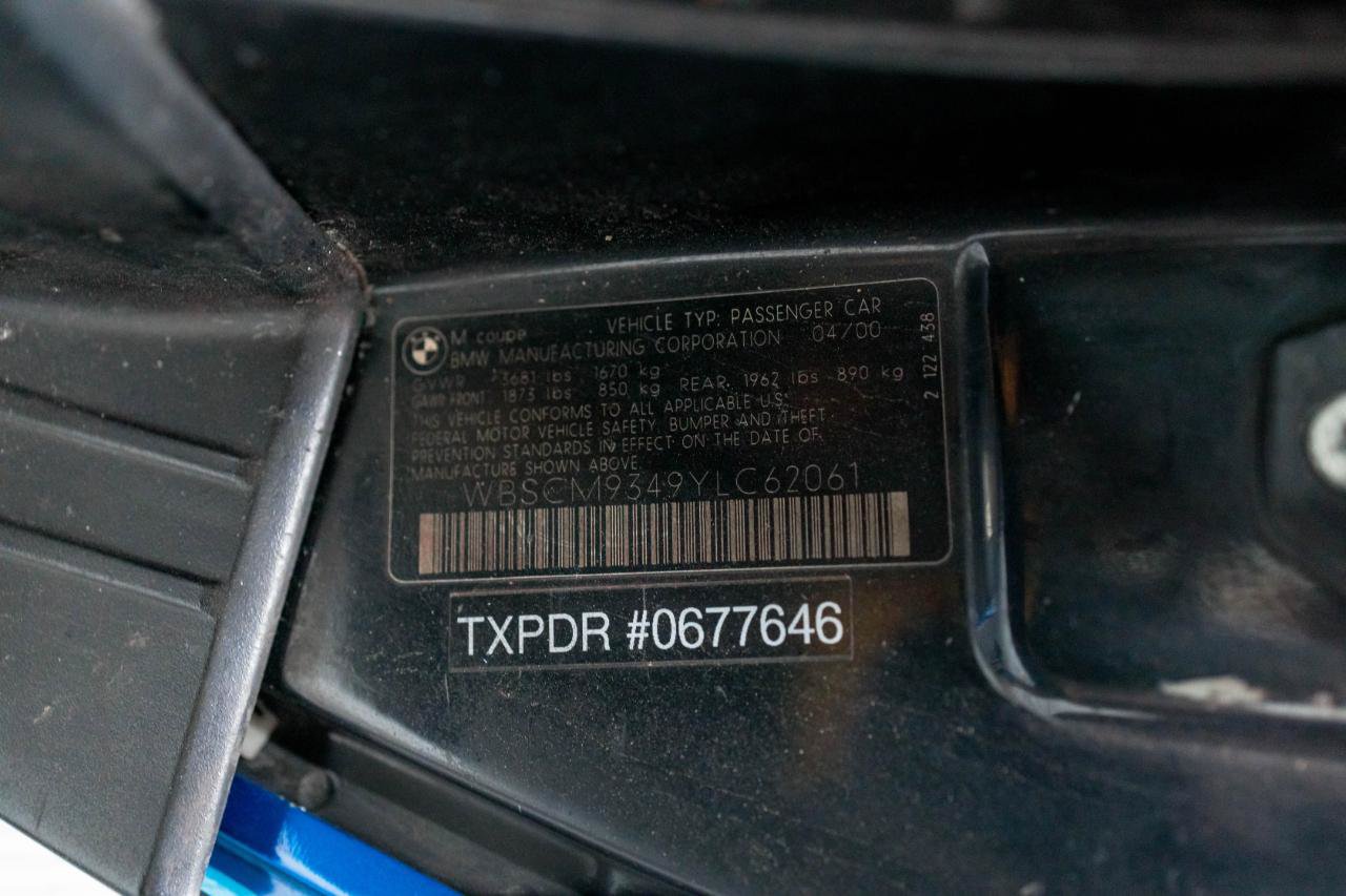 Used 2000 BMW M Coupe RWD image 50