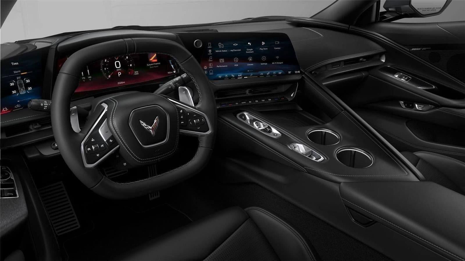 New 2026 Chevrolet Corvette Stingray Premium Cpe w/ Z51 Performance Package RWD image 43
