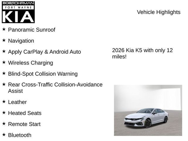 New 2026 Kia K5 GT image 7