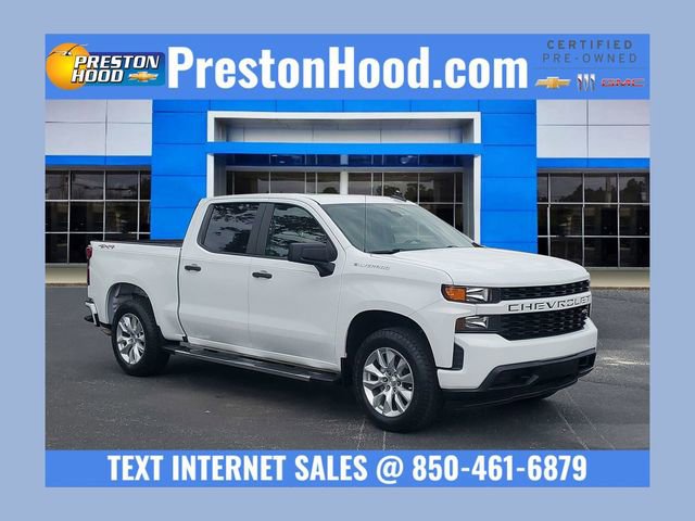 Certified 2022 Chevrolet Silverado 1500 Custom w/ Safety Confidence Package AWD/4WD image 1
