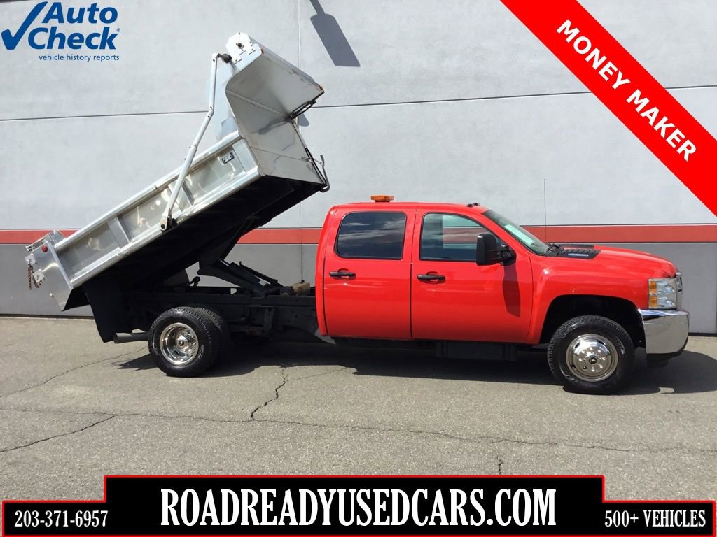 Used 2013 Chevrolet Silverado 3500 W/T w/ Snow Plow Prep Package image 1