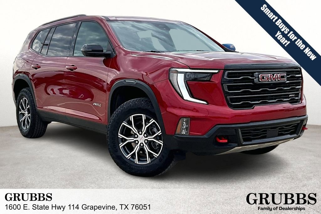 Used 2024 GMC Acadia AT4 w/ LPO, Floor Liner Package