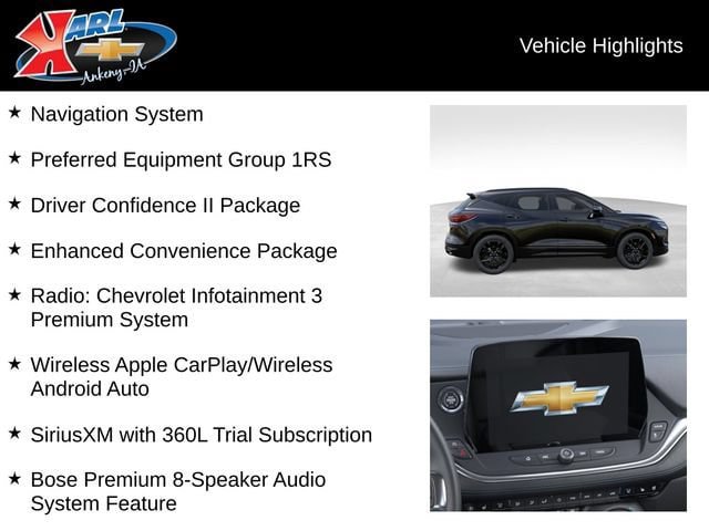 New 2026 Chevrolet Blazer RS AWD/4WD image 3