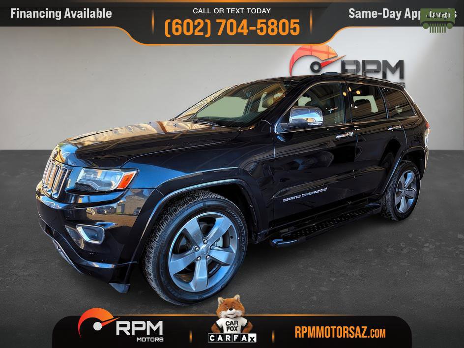 Used 2014 Jeep Grand Cherokee Overland w/ Advanced Technology Group image 3