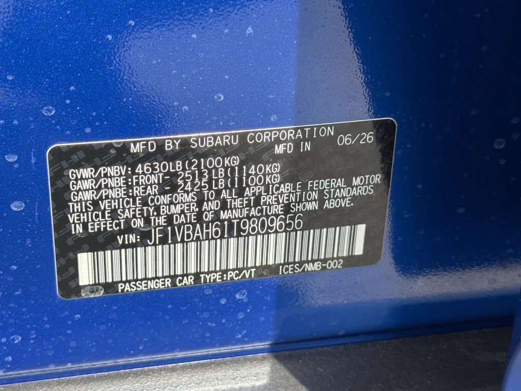 New 2026 Subaru WRX AWD/4WD image 31
